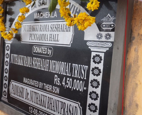 Inauguration of High School Building 8